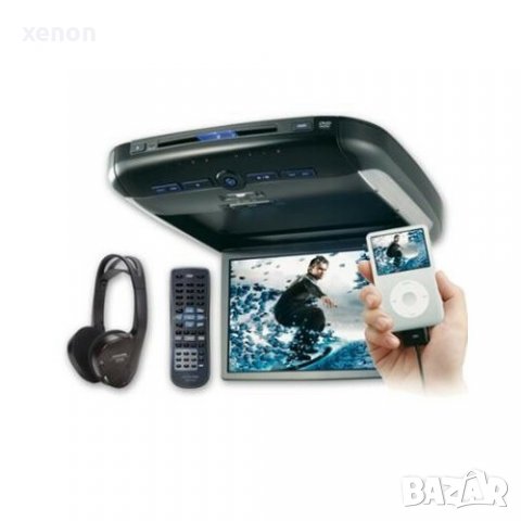 Alpine 10" таванен монитор + DVD за задните седалки PKG-2000P, снимка 7 - Аксесоари и консумативи - 34550026