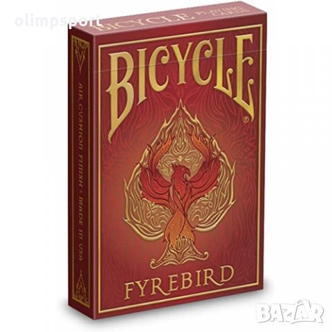 карти за игра Bicycle Fyrebird нови Освежете Вашата колекция с карти Bicycle Fyrebird.  Колодата нос, снимка 5 - Карти за игра - 32057300