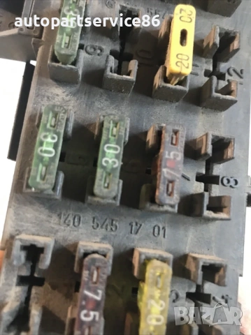 Кутия с предпазители за Mercedes W140 S350Td (1996) 1405451701, снимка 2 - Части - 53886099