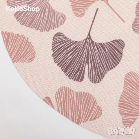 Кръгла подложка за хранене-Ø38 см./подложка за маса, снимка 3 - Покривки за маси - 50341311