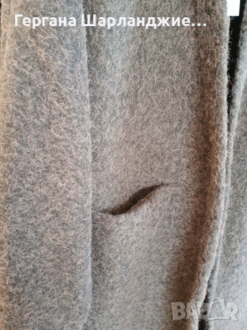 КАФЯВА ВЪЛНЕНА ЖИЛЕТКА, снимка 9 - Жилетки - 52952494