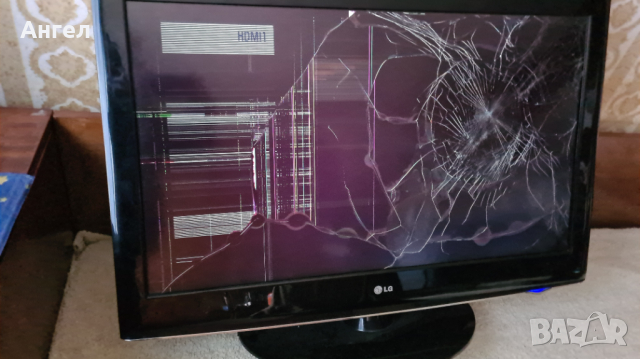 LG 37LH3000-ZA със счупена матрица, снимка 1 - Телевизори - 44533848