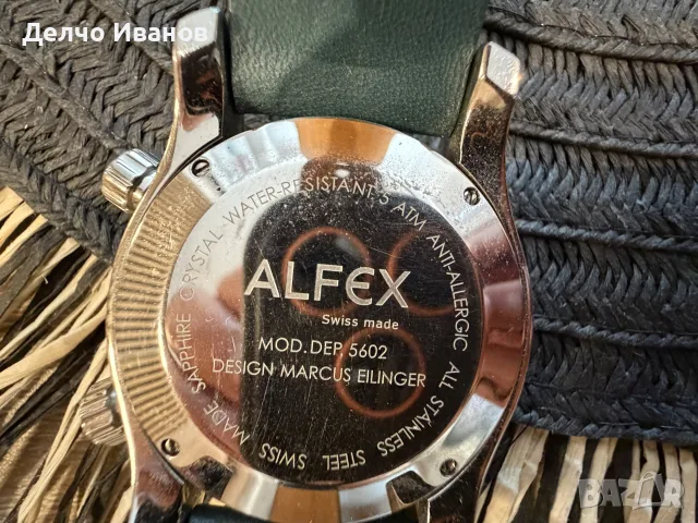 ALFEX , alfex часовник, снимка 3 - Мъжки - 55952798