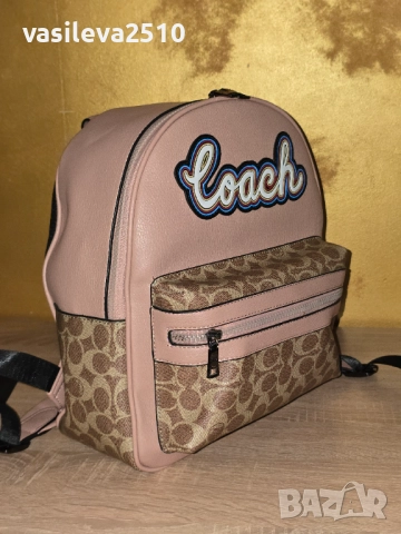 Coach оригинална дамска раница , снимка 5 - Раници - 52564246