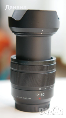 Обектив Panasonic Lumix G М4/3 Vario 12-60mm f / 3.5-5.6 Asph. Power OIS, снимка 2 - Обективи и филтри - 53947371