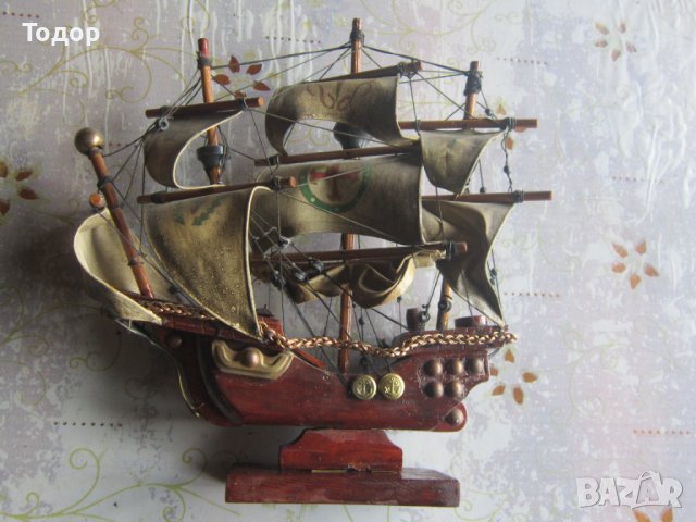 Страхотен платноход  кораб шхуна , снимка 3 - Колекции - 36902386