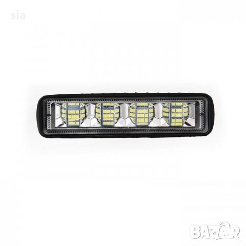 Диоден халоген, 72W,, 6000К, 15см, 12-24V, LED 3030, снимка 3 - Аксесоари и консумативи - 37353663