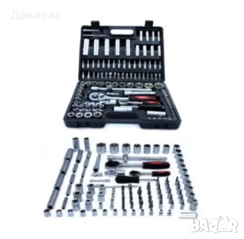 Професионален комплект гедоре 108 Части , снимка 2 - Гедорета - 51874111