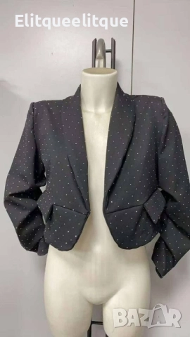 къси дамски сака с камъни , снимка 2 - Сака - 52378641