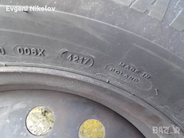 Michelin 215/70/16  дот4217, снимка 4 - Гуми и джанти - 31732049