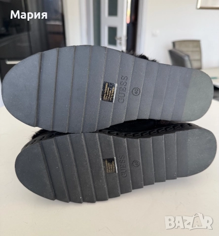 Дамски ботуши/зимни боти марка „GUESS“/40 с вътрешен ток 5см. , снимка 8 - Дамски ботуши - 52402217