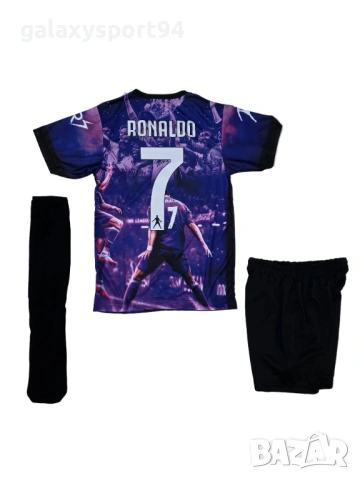 Екип Роналдо Виолетов Кристиано Роналдо Мадрид Екип с Чорапи 2026