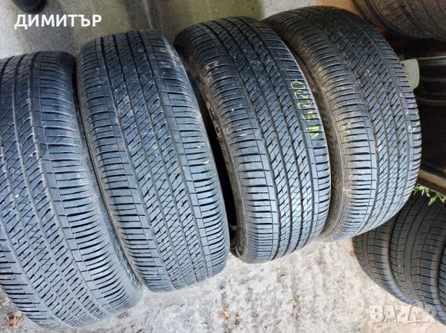 4бр.всесезонни BRIDGESTONE 235/55/18 100H DOT 3915, снимка 2 - Гуми и джанти - 39100437