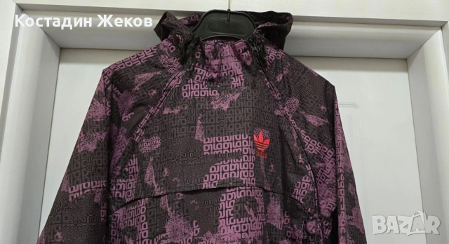 Дамска оригинална ветровка. Като нова. Adidas , снимка 6 - Спортни екипи - 53990894