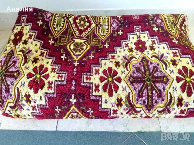 Вълнено жакардов килим , снимка 7 - Други - 53227977