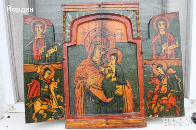 Икона триптих 