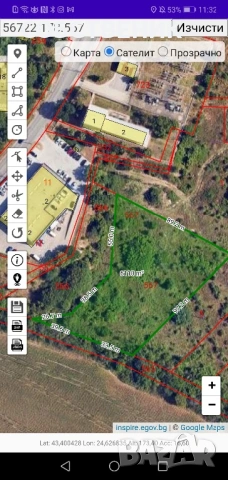 Продава ПАРЦЕЛ 6108кв.м, Дружба 2, град Плевен До Шоурум Пежо, снимка 4 - Парцели - 53291595