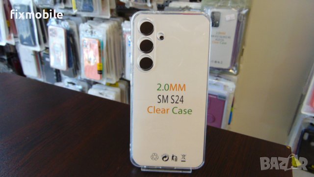 Samsung Galaxy S24 Прозрачен силиконов гръб/кейс, снимка 1