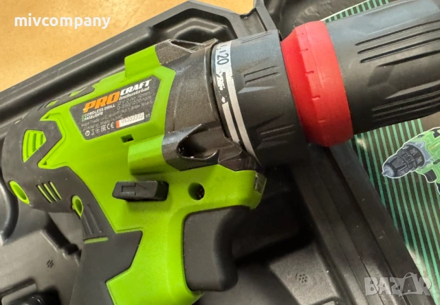 Акумулаторен винтоверт PROCRAFT PA12DFR, снимка 2 - Винтоверти - 54217159