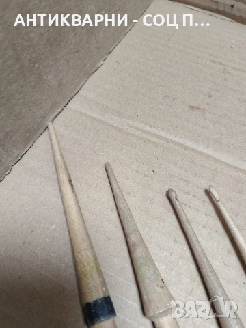 Комплект Соц Стари Вретена За Прежда. НОМЕР 1229., снимка 6 - Антикварни и старинни предмети - 54010276