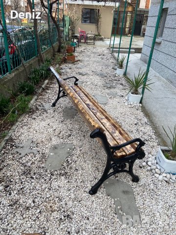 Градинска пейка, снимка 6 - Градински мебели, декорация  - 39556027