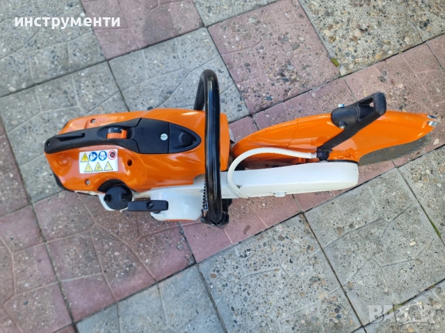 Stihl TS 420 - ръчен бензинов фугорез ф300/ф350, снимка 4 - Ъглошлайфи - 54172793