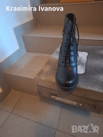 нови боти естествена кожа , снимка 5 - Дамски боти - 52513518