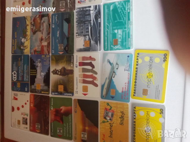 Стари пролетни  картички и лот фонокарти., снимка 7 - Колекции - 49027591