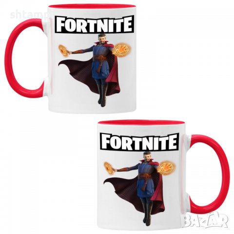 Чаша Fortnite Dr Strange,Керамична Чаша, Кафе Чай, Игра,Изненада,Подарък,Повод,Празник,Рожден Ден, снимка 5 - Чаши - 38472701