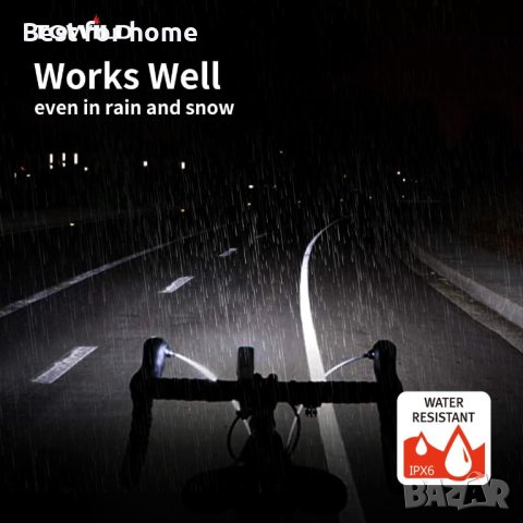 TOWILD CL1200 Велосипедни светлини за нощно каране,1200 лумена ярък велосипеден фар,, снимка 5 - Аксесоари за велосипеди - 42825493