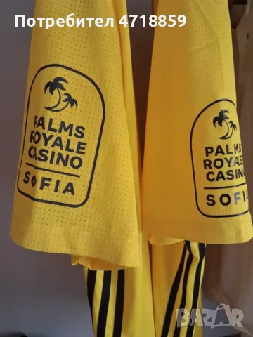 Koмплект фланелки ADIDAS на ПФК "Левски" 1914, снимка 6 - Футбол - 55904954