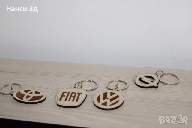 Дървени ключодържатели, снимка 5 - Други - 52907120