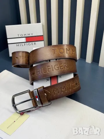 колани от естествена кожа в кутия tommy hilfiger, снимка 6 - Колани - 50417050