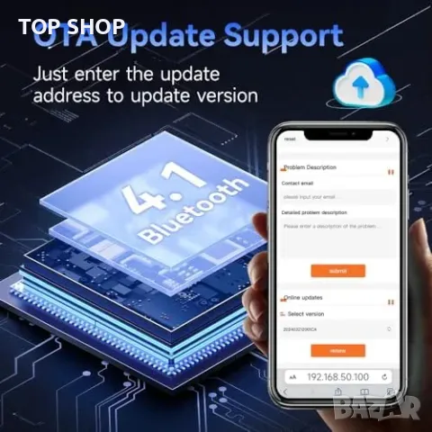 Нов Адаптер за безжичен CarPlay, 5GHz Bluetooth, Plug & Play за кола, снимка 5 - Друга електроника - 49343912