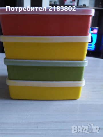 Tupperware кутии за съхранение 