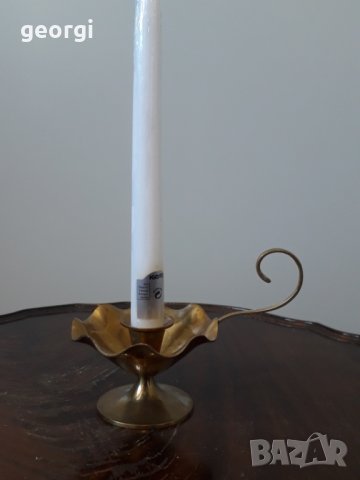 Бронзов свещник 