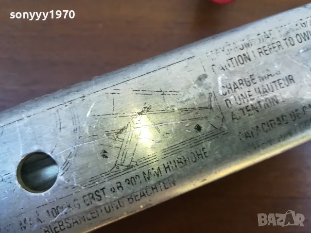 AUDI-STORZ ORIGINAL АЛУМИНИЕВ КРИК-ВНОС SWISS LCHERY, снимка 16 - Аксесоари и консумативи - 50337163