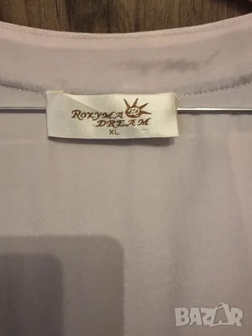 Копринена нощница с халат Roxyma Dream, снимка 5 - Нощници - 55942089