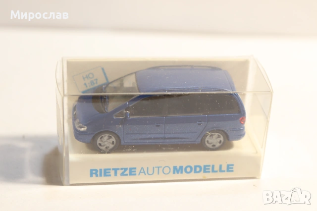 RIETZE H0 1/87 SEAT ALHAMBRA КОЛИЧКА КАМИОН МОДЕЛ, снимка 2 - Колекции - 53201335