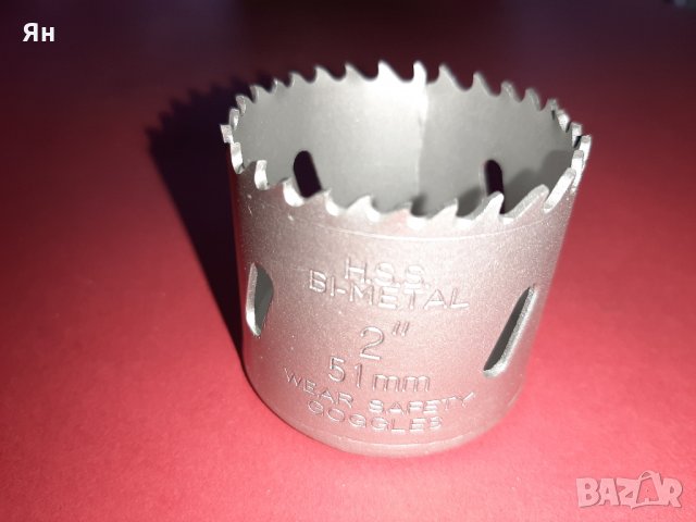 Качествена Биметална Боркорона'DART'-51мм