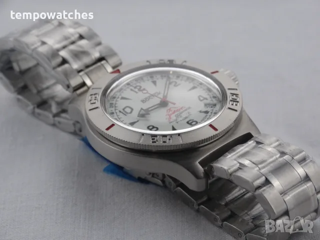 ВОСТОК АМФИБИЯ АВТОМАТИЧЕН-FULL LUME ref: 74090Б “ЕЛЬБРУС”, снимка 13 - Мъжки - 46699457