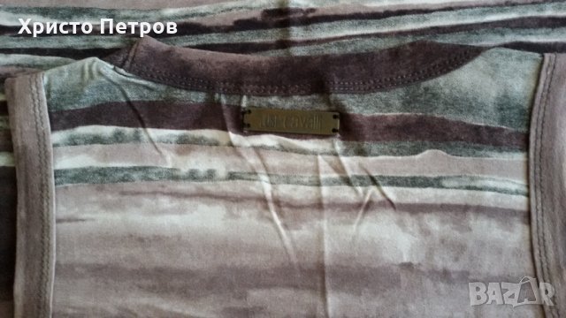 JUST CAVALLI - УНИСЕКС ФЛАНЕЛКА БЕЗ РЪКАВИ - "ПОТНИК", ОРИГИНАЛ, снимка 3 - Потници - 29765991