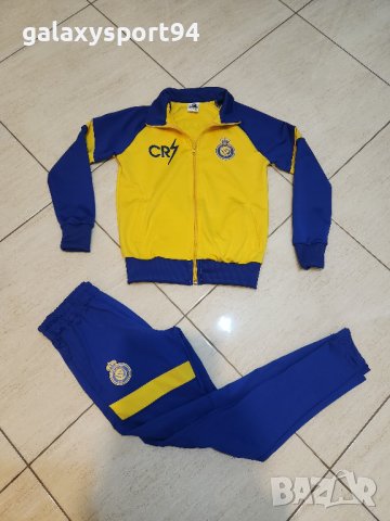CR7 RONALDO Детски футболен  екип + калци + 3бршапка +анцуг+топка, снимка 5 - Футбол - 40060358