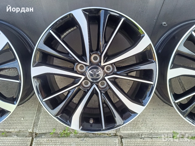 ОРИГИНАЛНИ джанти 17 ' цола 5x114,3 TOYOTA / ТОЙОТА 60,1 ЕТ39 7J + датчици, снимка 8 - Гуми и джанти - 54240393