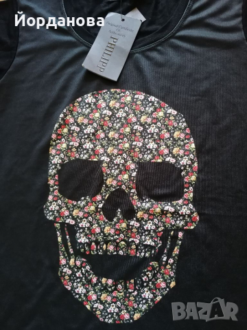 Тениска на PHILIPP PLEIN, снимка 5 - Тениски - 36399993