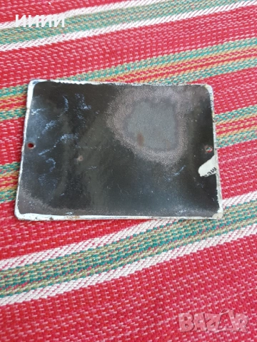 Емайлирана табела номер 15, снимка 2 - Антикварни и старинни предмети - 52264084