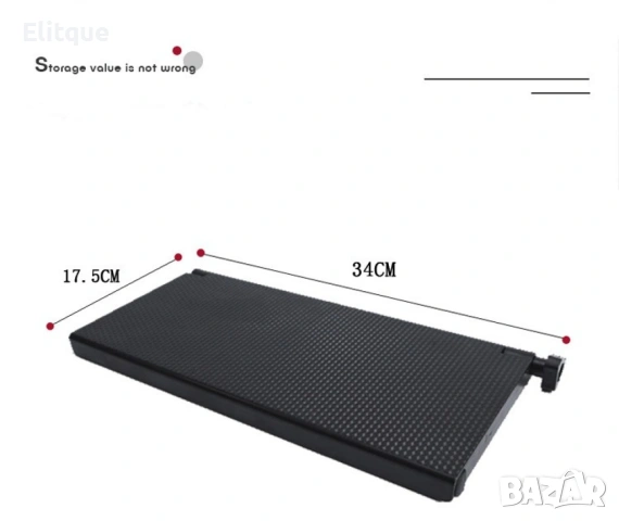 Практична сгъваема поставка за рутер, дистанционно или ТВ приемник, снимка 11 - Други стоки за дома - 53345779