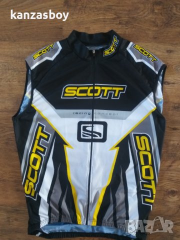 SCOTT - страхотно мъжко джърси 2ХЛ, снимка 2 - Тениски - 40159205