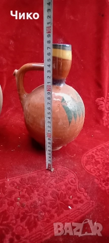 2бр стари глинени стомни, снимка 10 - Антикварни и старинни предмети - 52588560