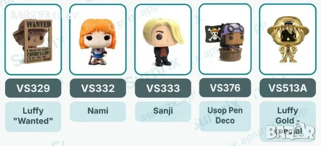 20 Kinder Joy One Piece играчки-фигурки, снимка 2 - Фигурки - 56126351